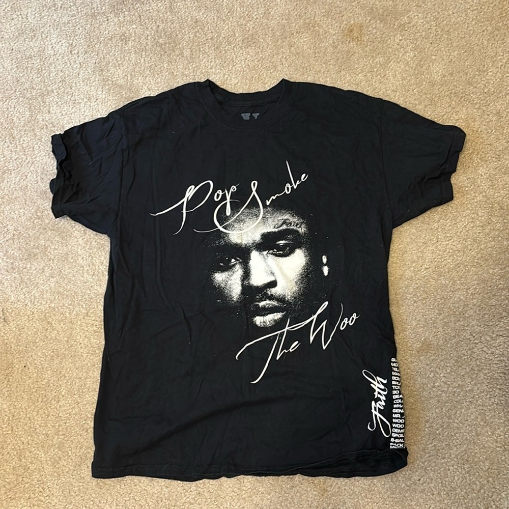 Pop smoke vlone tee